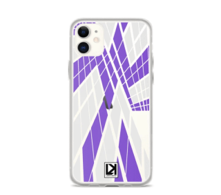 White Purple Pattern