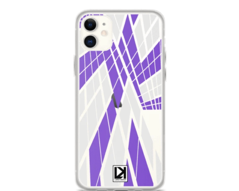 White Purple Pattern