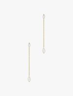 Long Pearl Shower Earrings