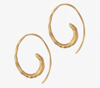 Round Flow Asymmetric Earrings